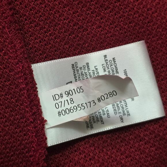 Express Cardigan Sweater Women’s XS Burgundy Shawl Collar Longline - Picture 7 of 8